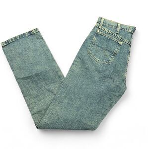 Vintage 90’s Wrangler George Straight Cowboy Cut Denim Jeans Men 32x36 Rodeo